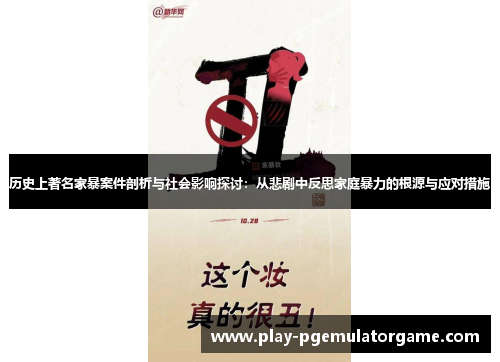 历史上著名家暴案件剖析与社会影响探讨：从悲剧中反思家庭暴力的根源与应对措施