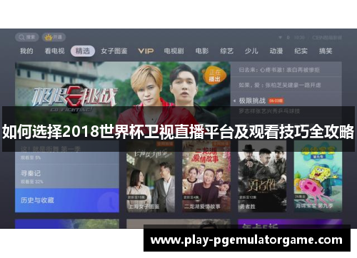 如何选择2018世界杯卫视直播平台及观看技巧全攻略 如何选择2018世界杯卫视直播平台及观看技巧全攻略