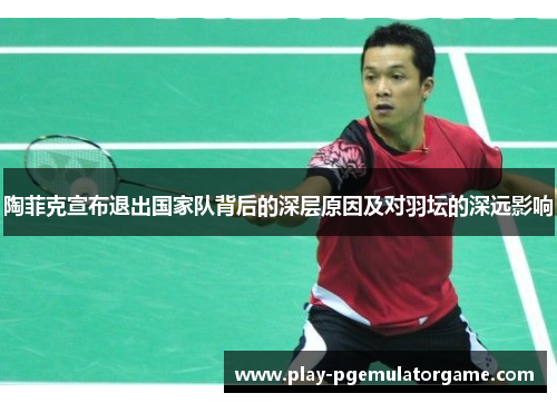 陶菲克宣布退出国家队背后的深层原因及对羽坛的深远影响